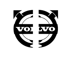 DEKAL x2 - delad VOLVO logo