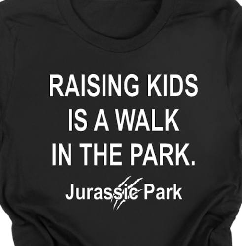 RAISING KIDS IS A WALK IN THE PARK