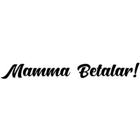 Mamma betalar - Dekal