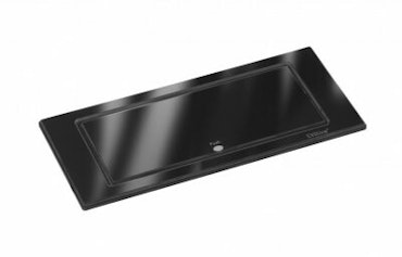 EVOline® BackFlip, 2-vägs + 1x USB-A Svart glas
