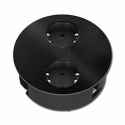 BACHMANN Twist 1 svart (2-vägs)
