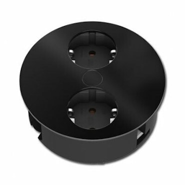 BACHMANN Twist 1 svart (2-vägs)