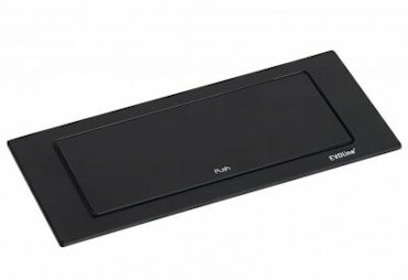 EVOline® BackFlip, 2-vägs + 1x USB-A Svart