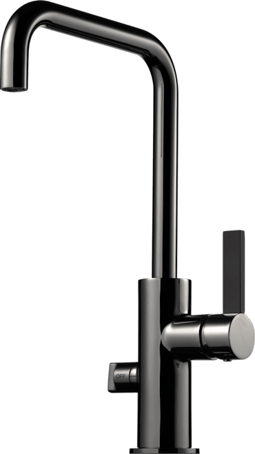 Tapwell ARM984 svart krom med svart handtag