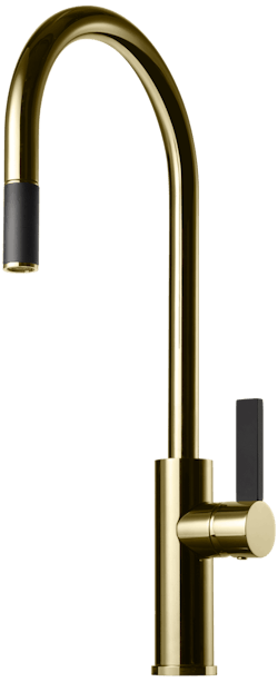 Tapwell ARM185 Honeygold med svart handtag