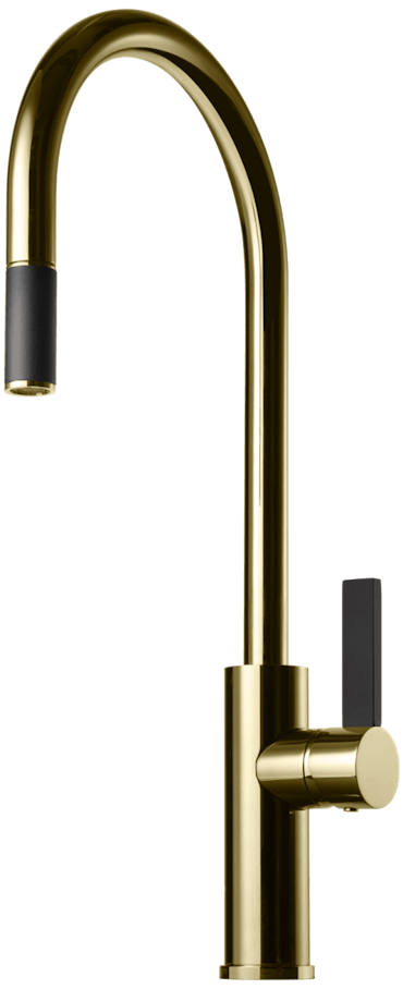 Tapwell ARM185 Honeygold med svart handtag
