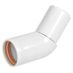 Faluplast avlopp vinkel 1x45°