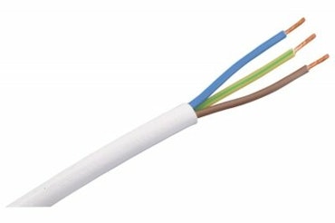 Installationskabel 3x1,5mm (pris p/m)