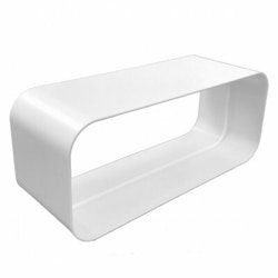 Rektangulär skarvmuff för rör 222x89 mm (inv. mått)