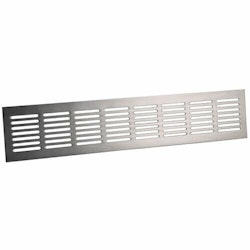 Ventilationsgaller rostfritt stål 500x80mm