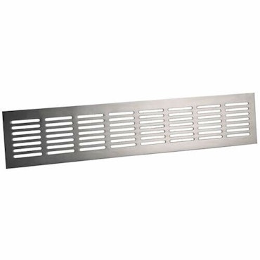 Ventilationsgaller rostfritt stål 500x80mm