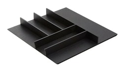 Hettich bestickinsats massiv ask svart betsat till 80cm lådor