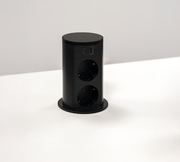 VersaLift 2-vägs med USB-A/C svart
