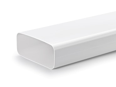 Rektangulär ventilationskanal 222x89 mm