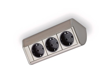 EVOline Dock 3-vägs silver