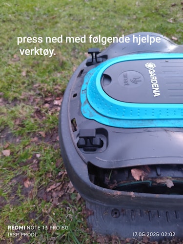 Låsekoblings verktøy for Gardena Sileno/Life serien