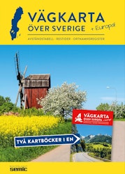 Vägkarta över Sverige/Europa