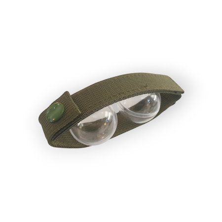 Nordic Fox MOLLE-fäste med knapplås, Grön, 31 cm (NF-SF30-GL)