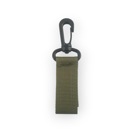 Nordic Fox MOLLE-vävspänne med svängbar karbinhake Grön (NF-CB40-G)