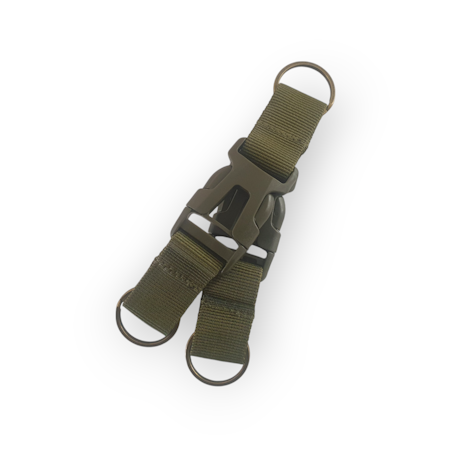 Nordic Fox Taktisk Y-format Snabbfäste med D-ring, Grön (NF-SF40-G)