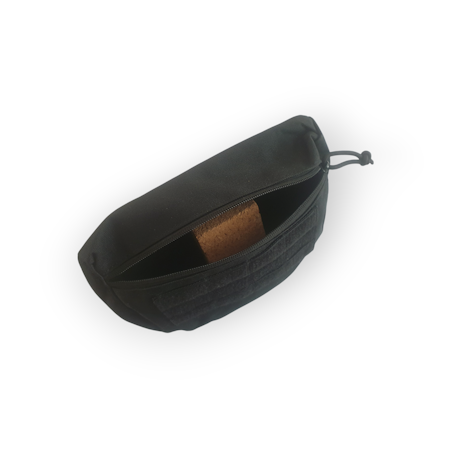 Nordic Fox Taktisk Flerbruksficka med MOLLE och Kardborre, Svart (NF-MH20-B)