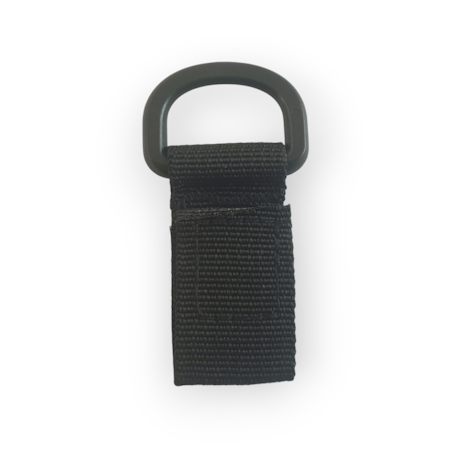 Nordic Fox Taktiskt MOLLE-fäste med D-ring, Svart (NF-SF50-B)