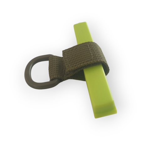 Nordic Fox Taktiskt MOLLE-fäste med D-ring, Grön (NF-SF50-G)