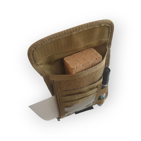 Nordic Fox Taktisk Plånbok och ID-korthållare, Stor, Beige (NF-CW10-T)