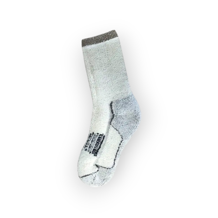Nordic Fox Taktiska Merinoullstrumpor, Fodrade, 45-47, Beige (NF-SK20-TL)