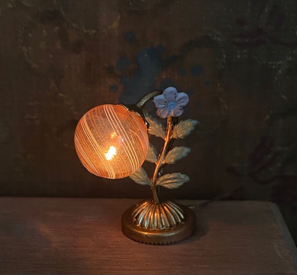 Bordslampa Blomster