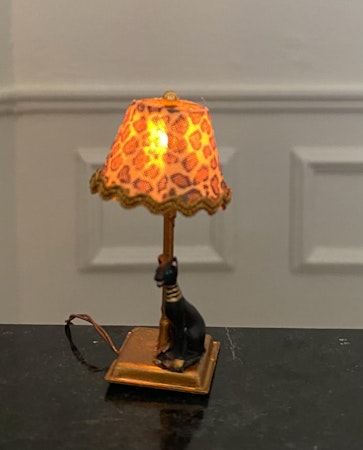 Bordslampa Katt
