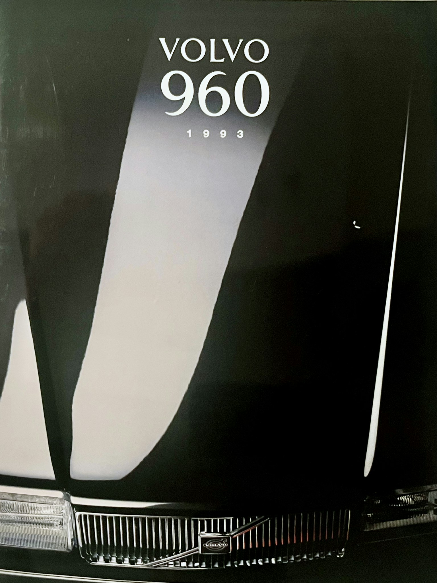 Broschyr Volvo 960