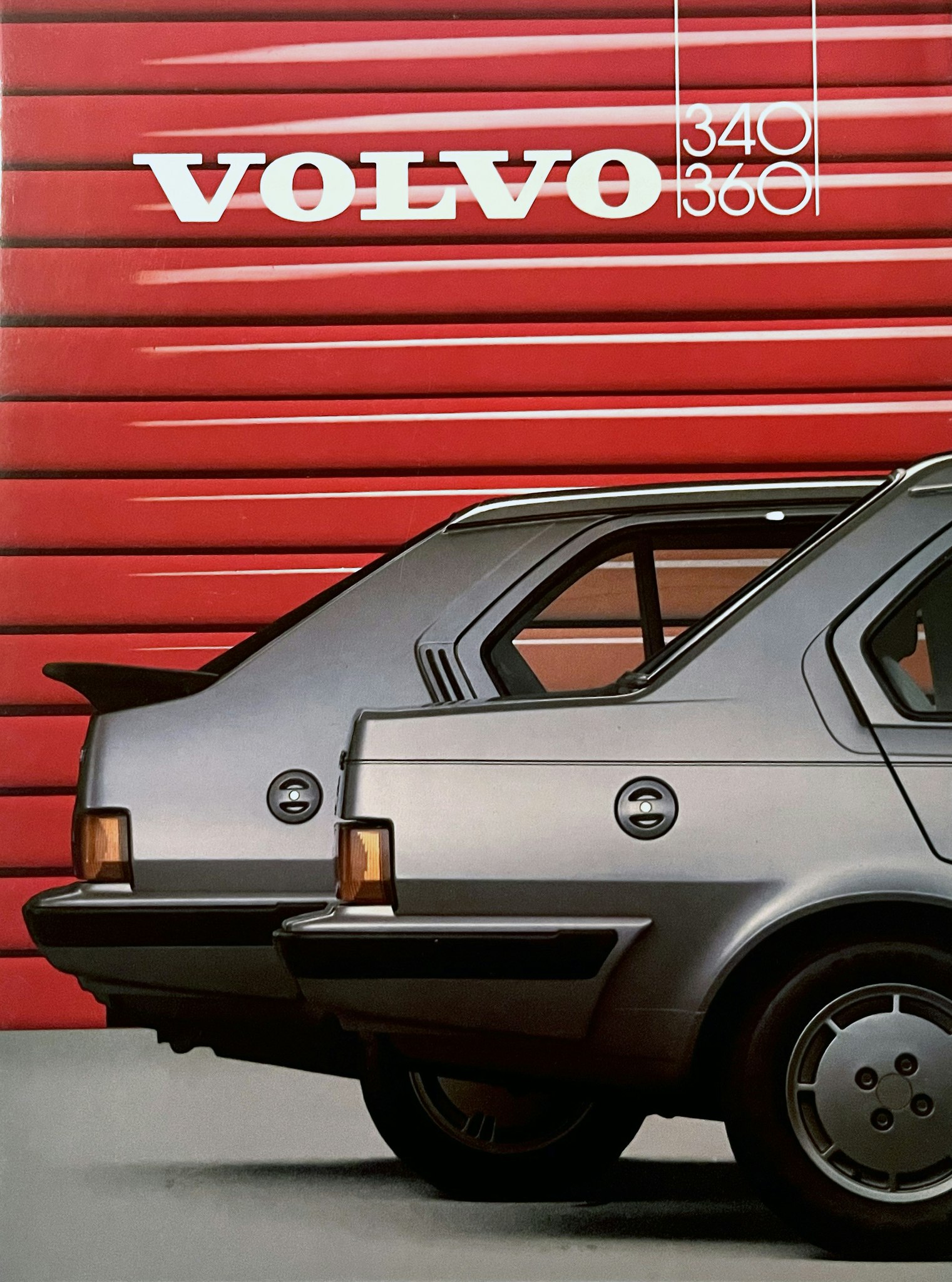 Broschyr Volvo 340/360