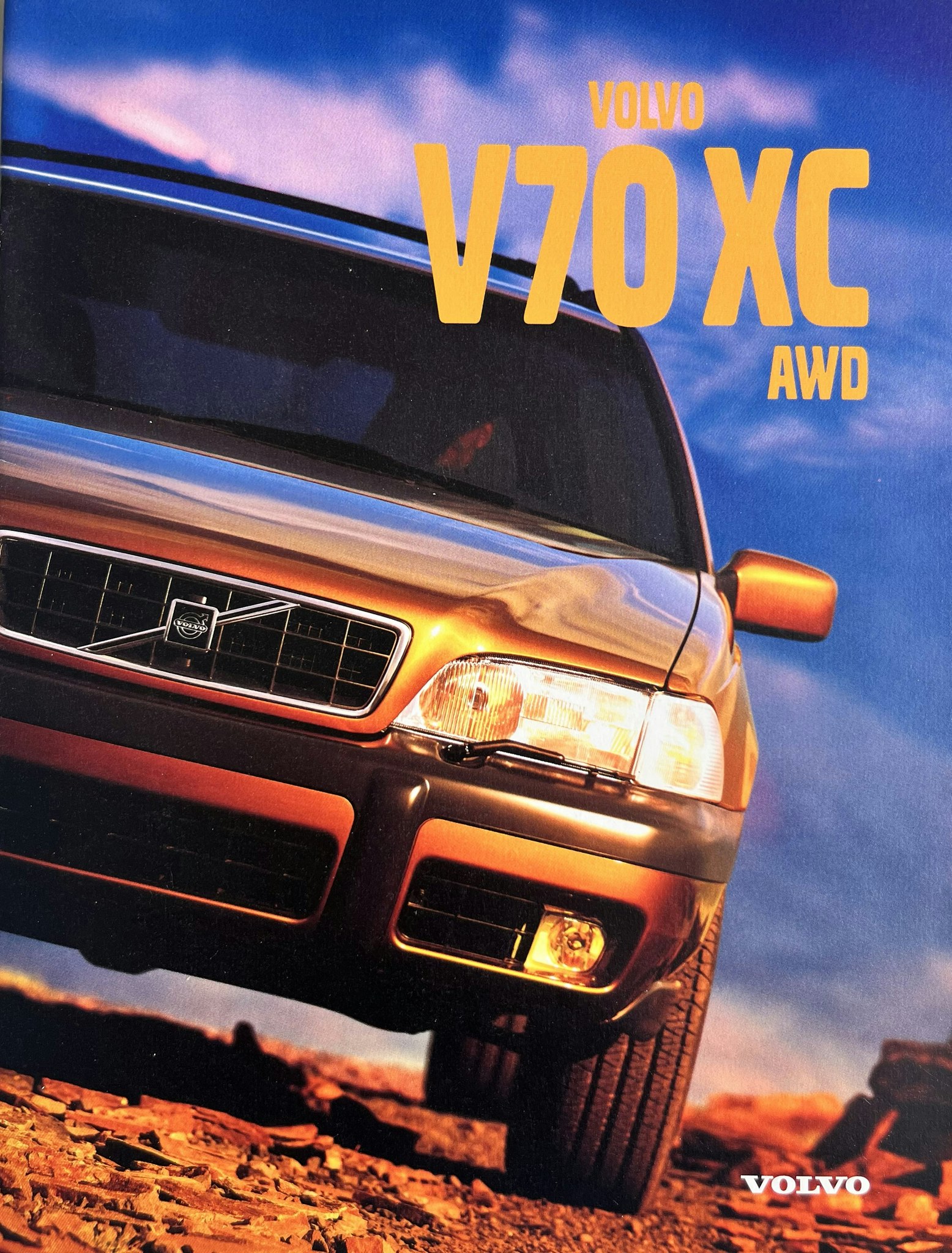 Broschyr Volvo V70 XC AWD