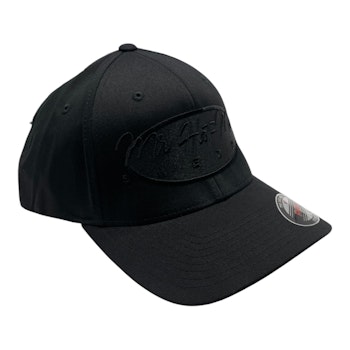 Flexfit Original 6277 L/XL - Black-Black with black oval and text