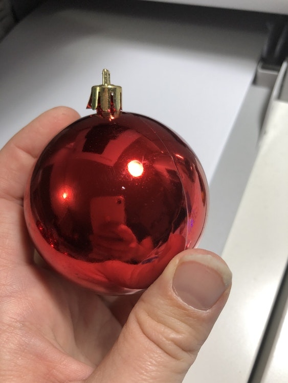 ”Jingle Bell”  Julkula med namn - Plast