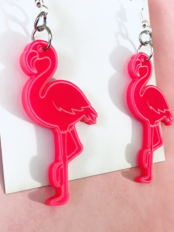 Hot Pink Big Flamingo - krokar