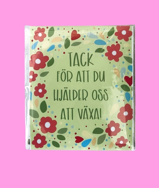 Fröpåse - Tack för att du hjälper OSS att växa!