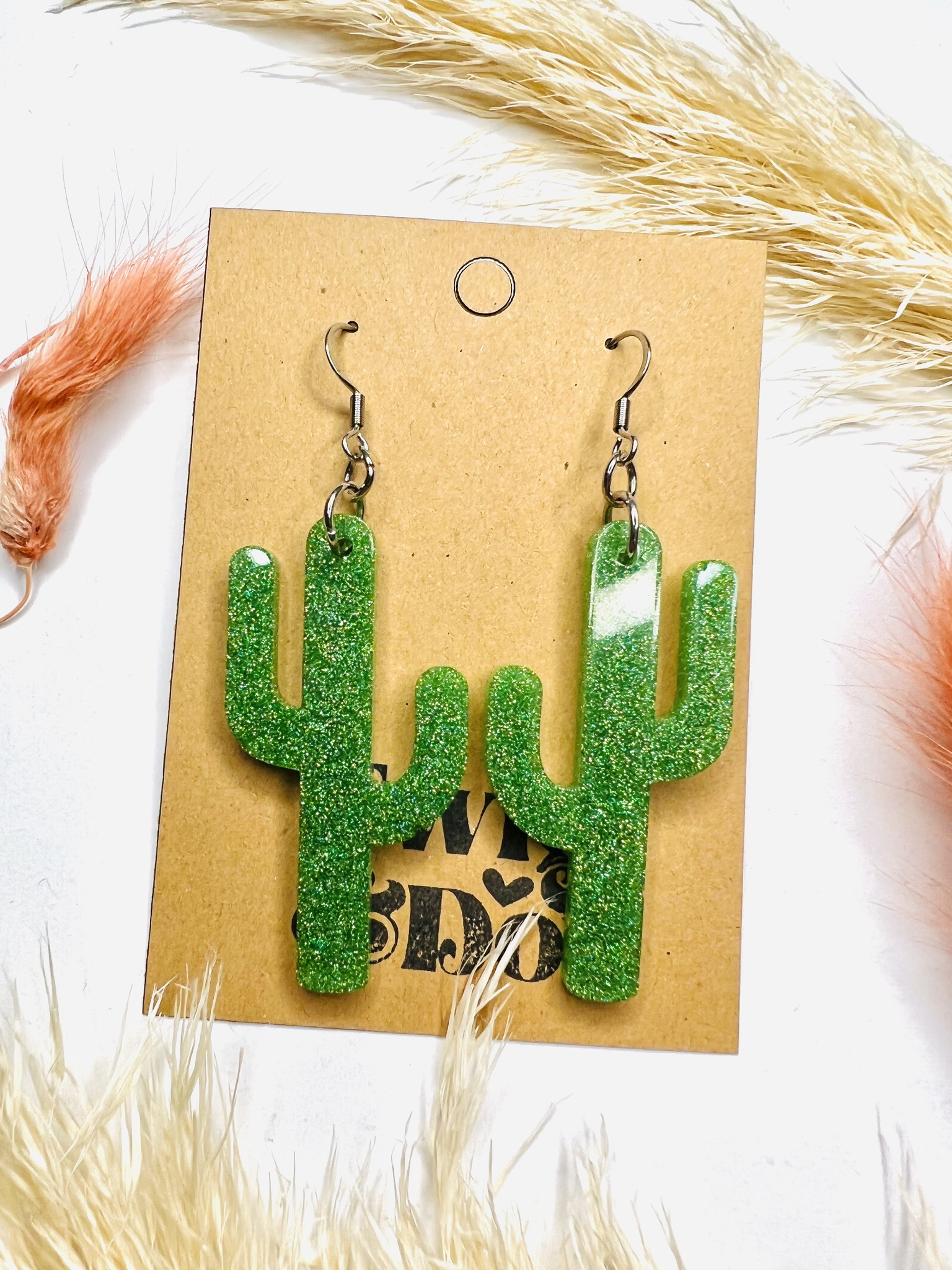 Glitter green cactus - krokar