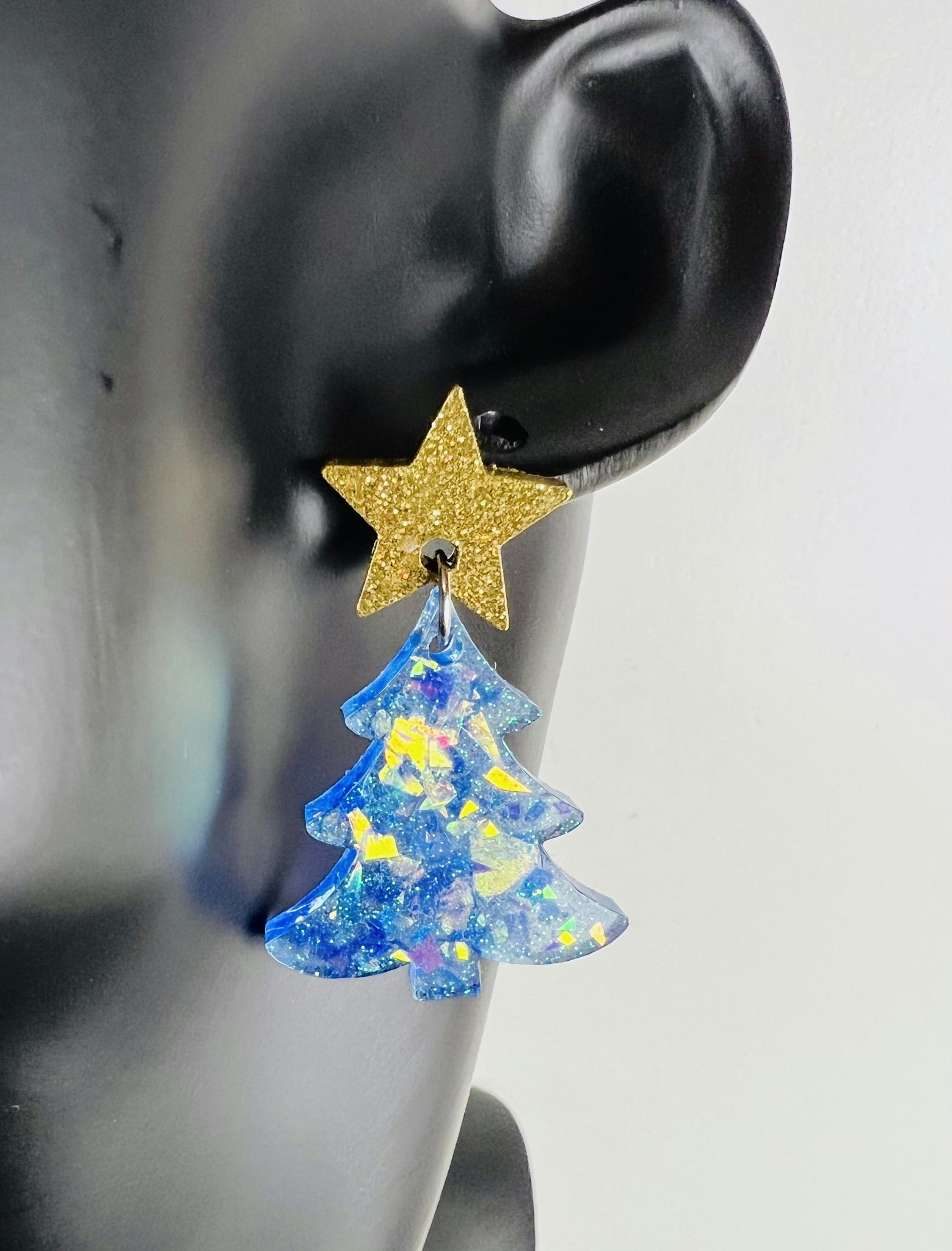 Christmas Tree -  Dark Gold Star