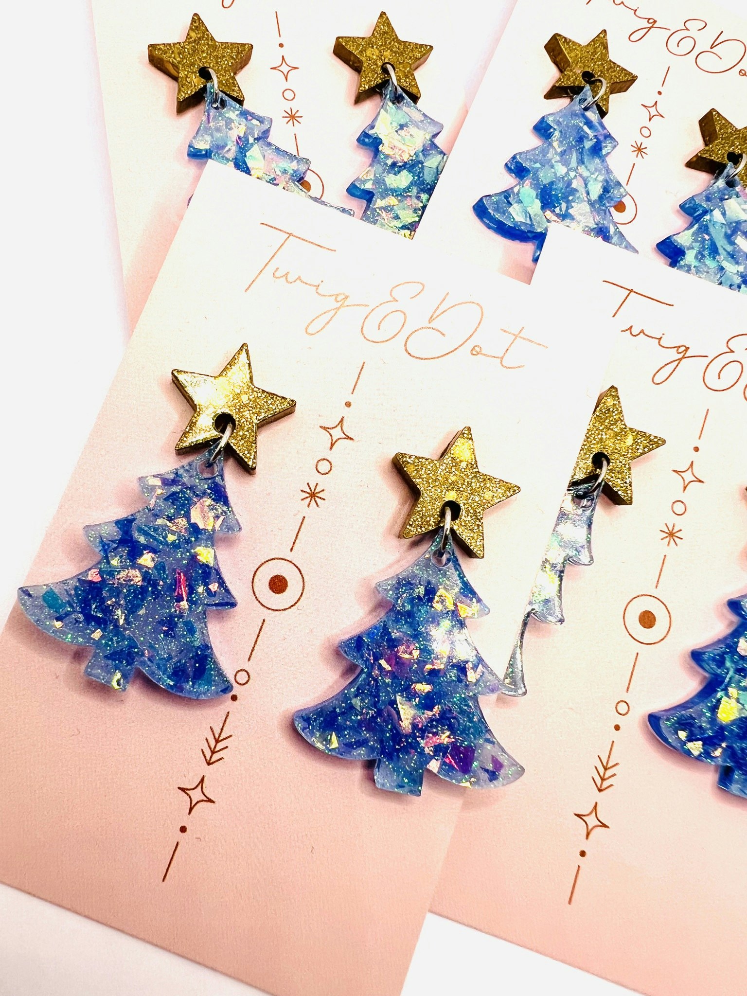 Christmas Tree -  Dark Gold Star