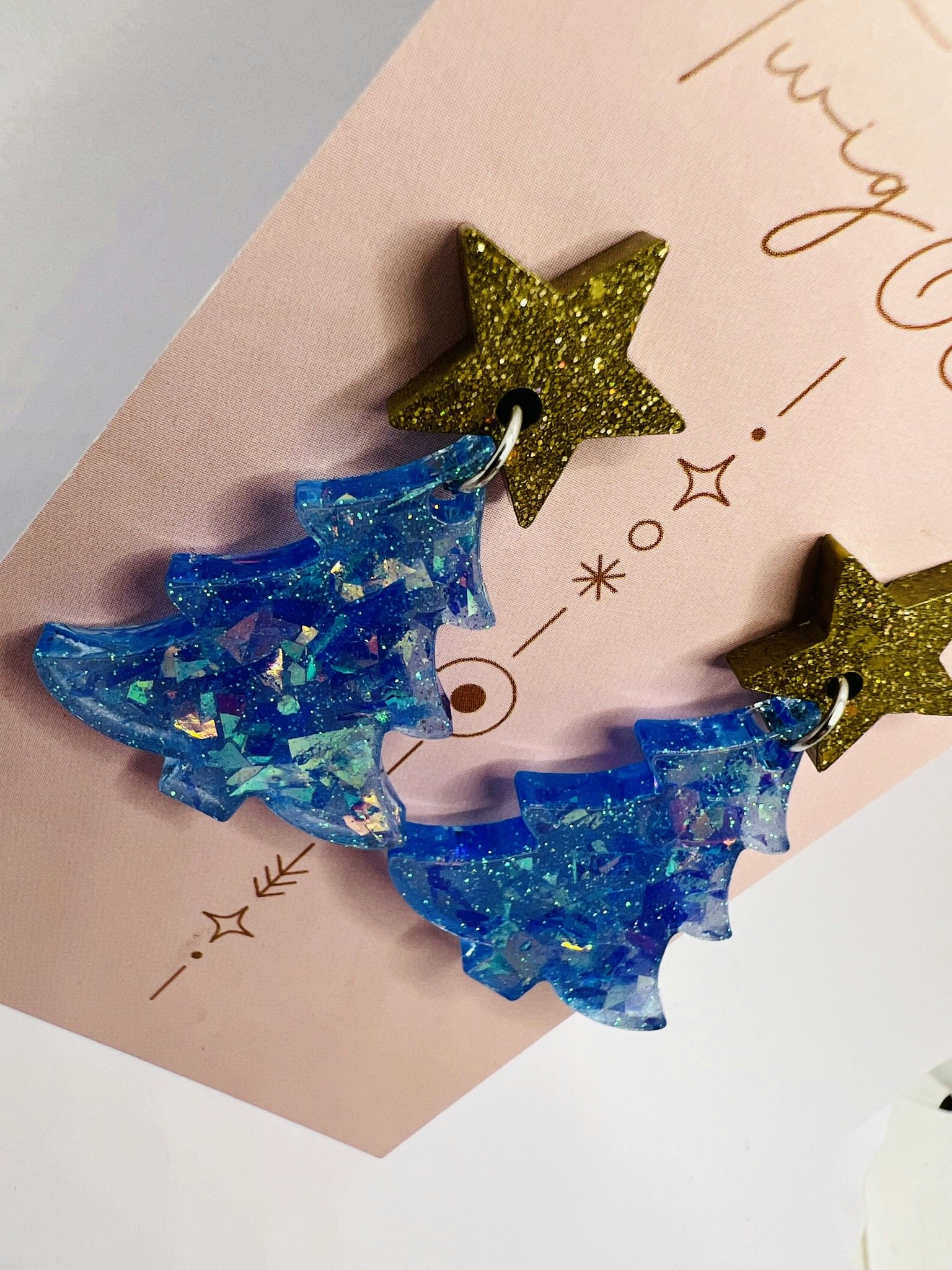 Christmas Tree -  Dark Gold Star