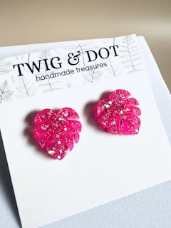 Mini Monstera SuperPink - stift