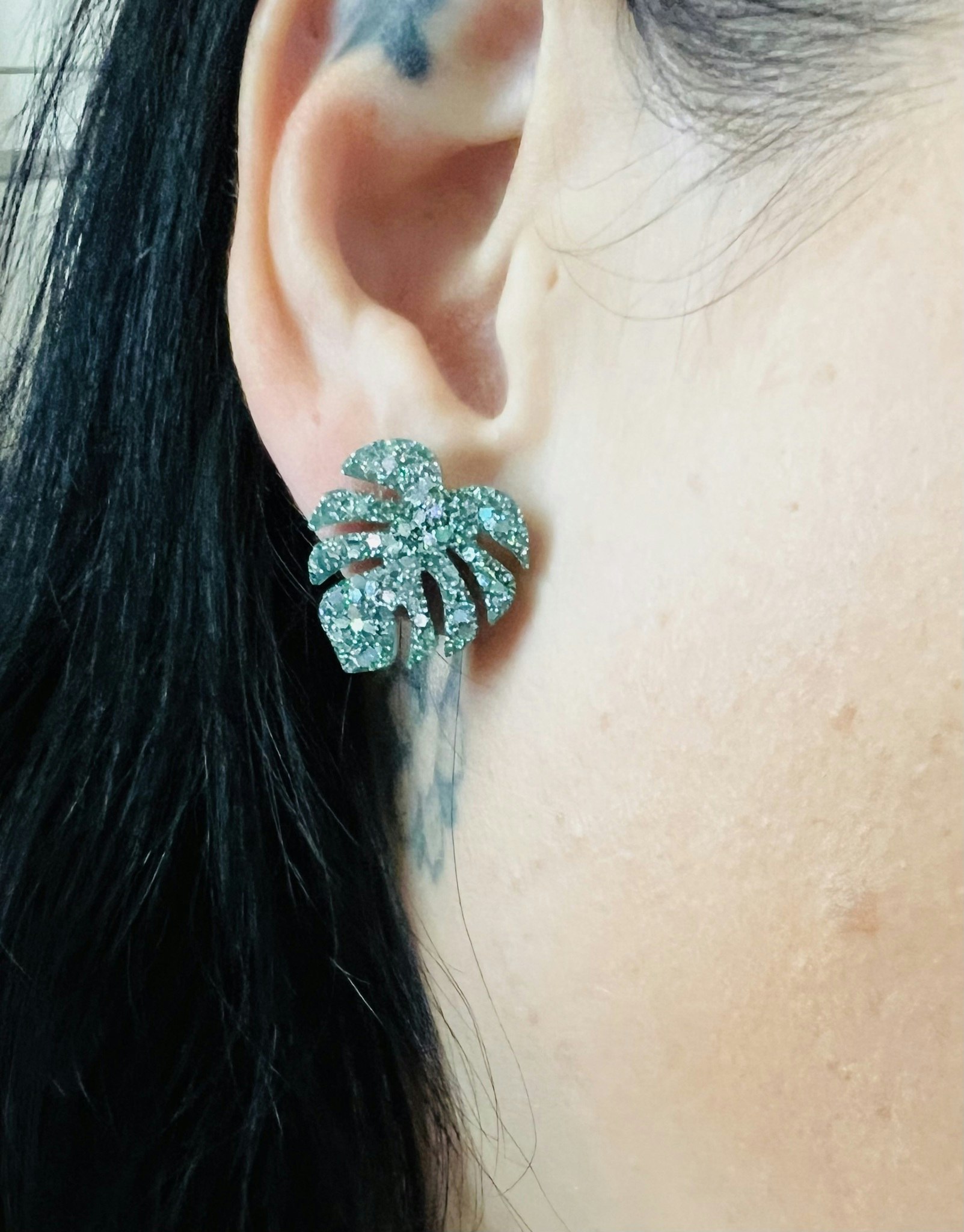 Mini Monstera Ice Green - stift