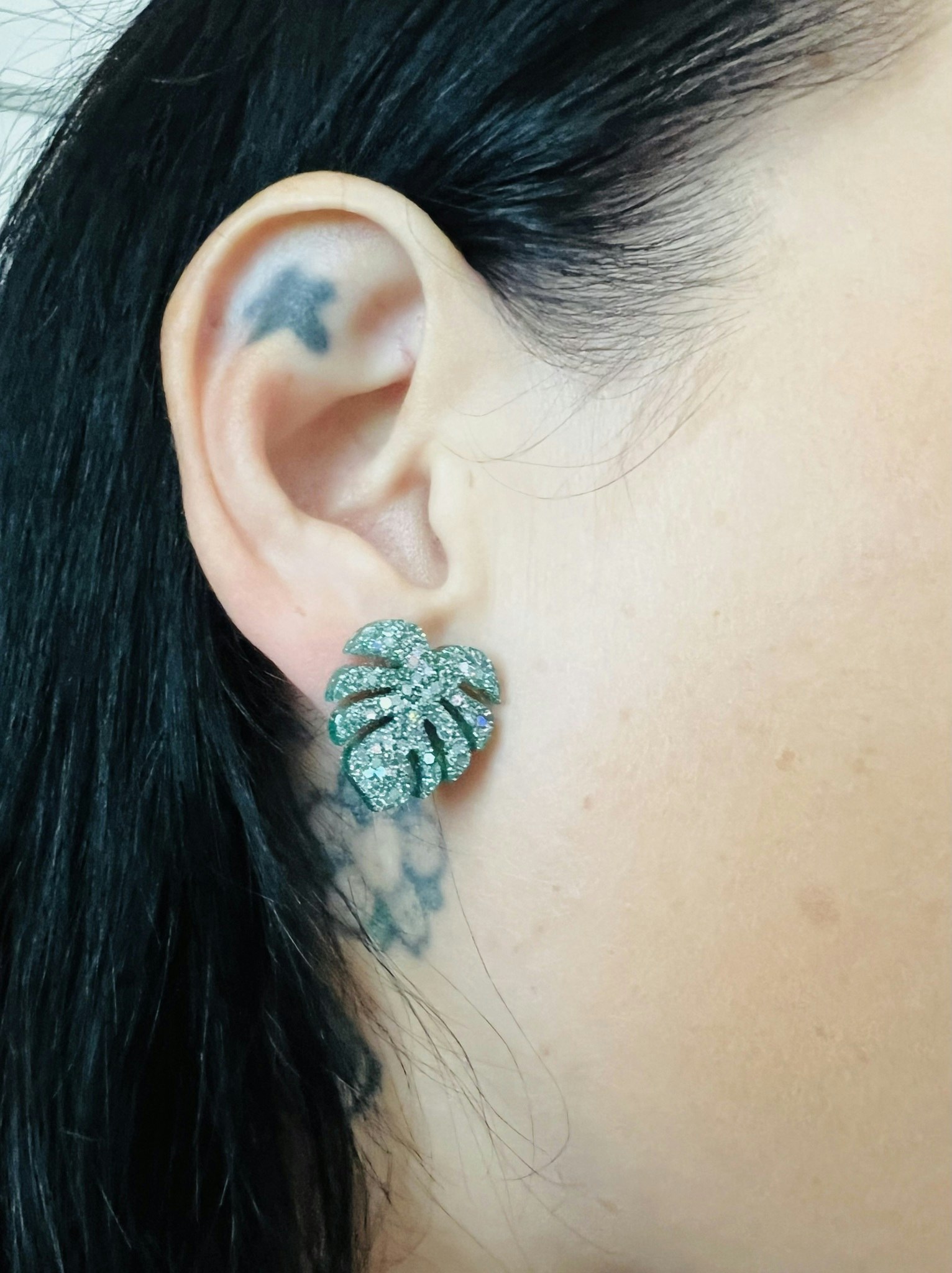 Mini Monstera Ice Green - stift
