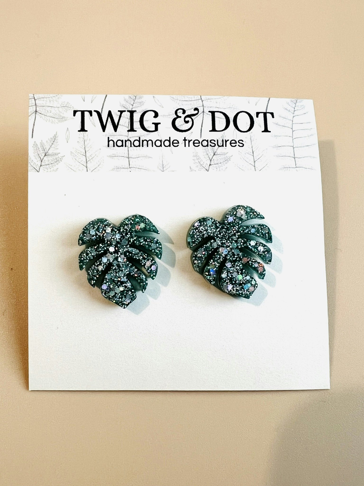 Mini Monstera Ice Green - stift