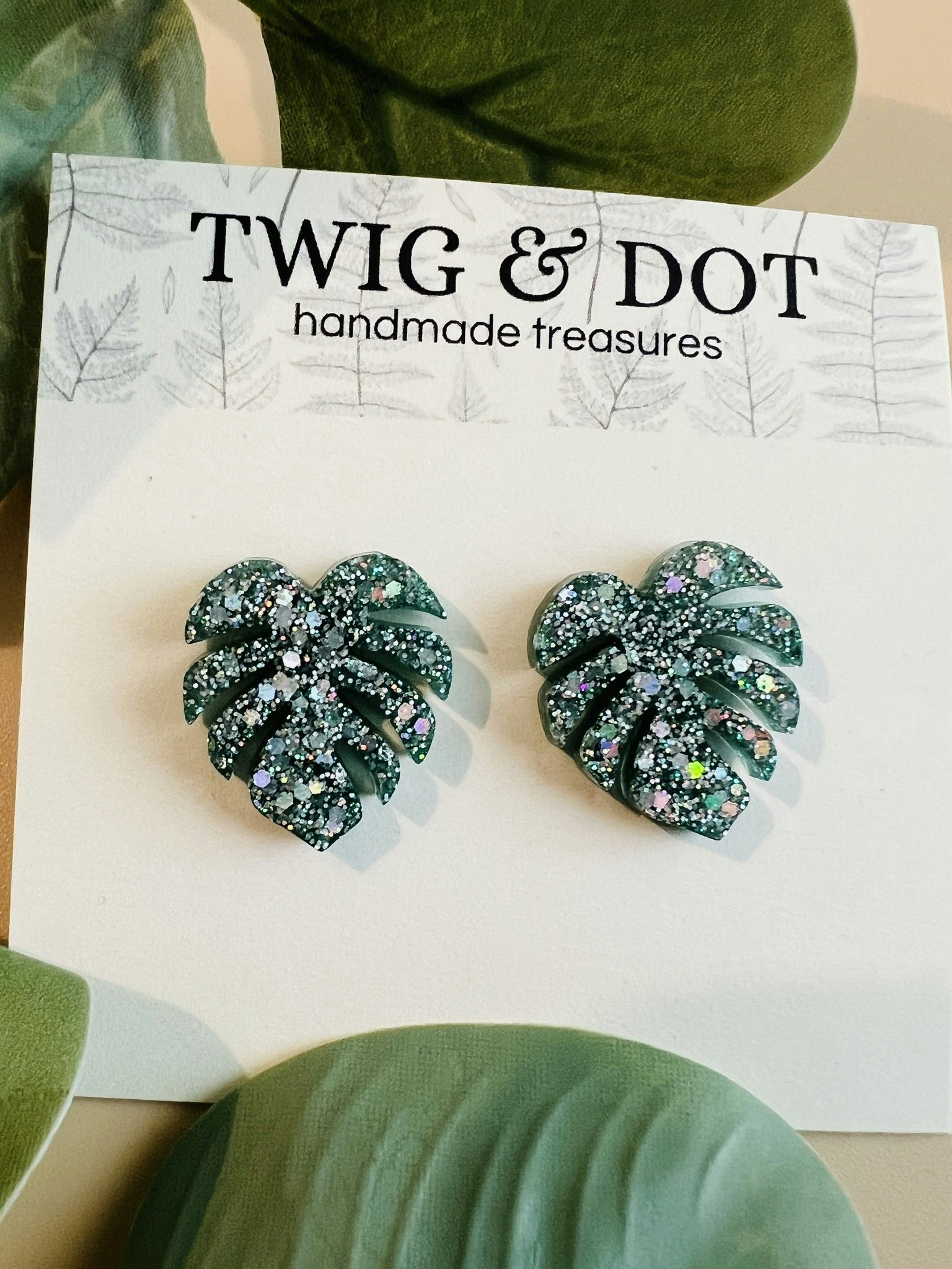 Mini Monstera Ice Green - stift