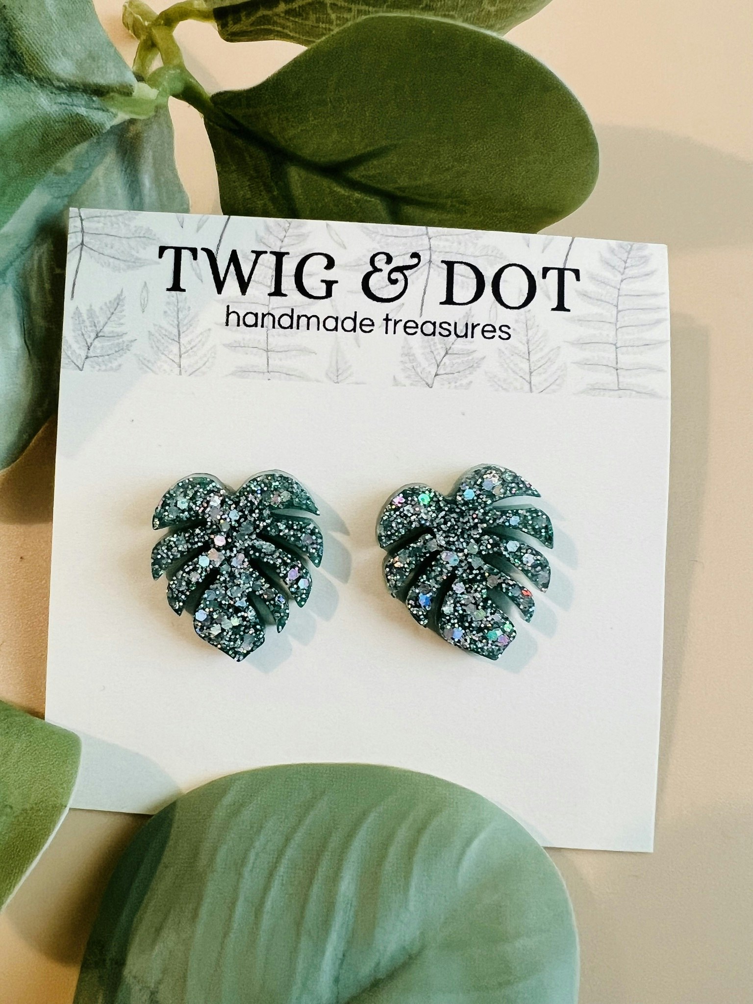 Mini Monstera Ice Green - stift