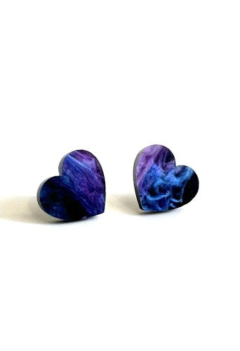 Purple Storm Heart