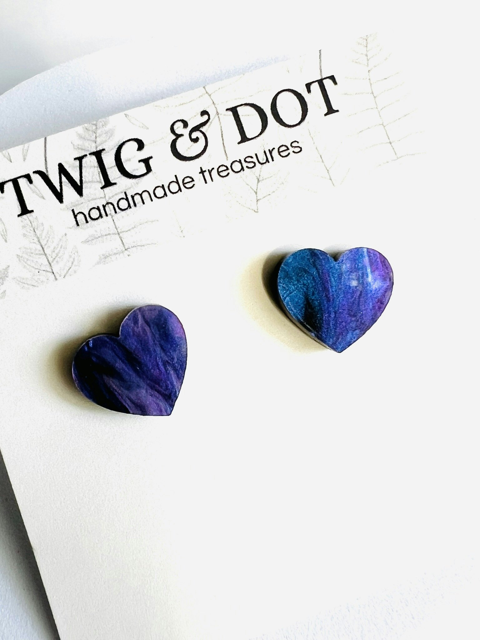 Purple Storm Heart